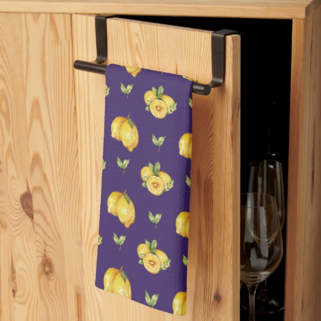 JUICY LEMONS KITCHEN TOWEL (Thirds Fold)