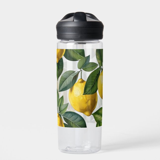 Juicy lemons  water bottle (Front)