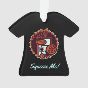 Juicy Orange "Squeeze Me! Ornament