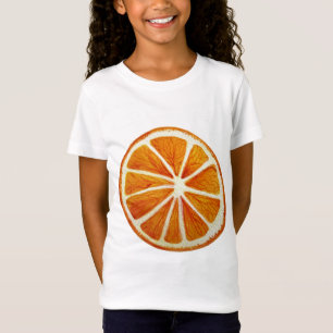 Juicy Orange watercolor fruit pop art T-Shirt