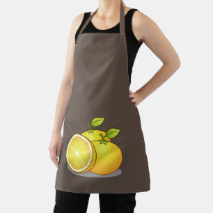 Juicy Oranges fun fruit Apron