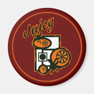 Juicy Oranges  Magnet