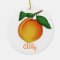 Juicy Peach Ornament