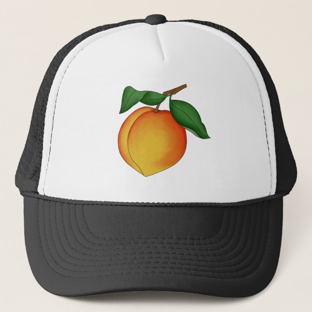Juicy Peach Trucker Hat (Front)