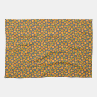Juicy persimmons tea towel