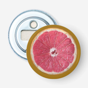 Juicy Red Grapefruit Bottle Opener