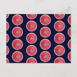 Juicy Red Grapefruit Postcard