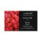 JUICY RED RASPBERRIES - Business Card Template
