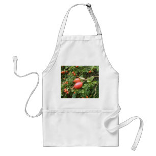 Juicy Red Rose Hips Cooking Apron