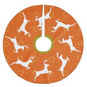 Juicy Reindeer Brushed Polyester Tree Skirt
