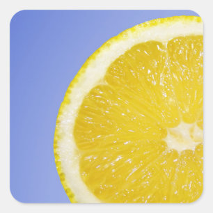 Juicy Slice of Lemon Square Sticker