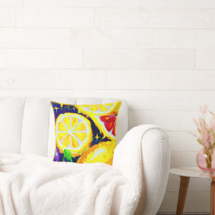 Juicy Stars and Fruity Skies. Buy Now Cushion