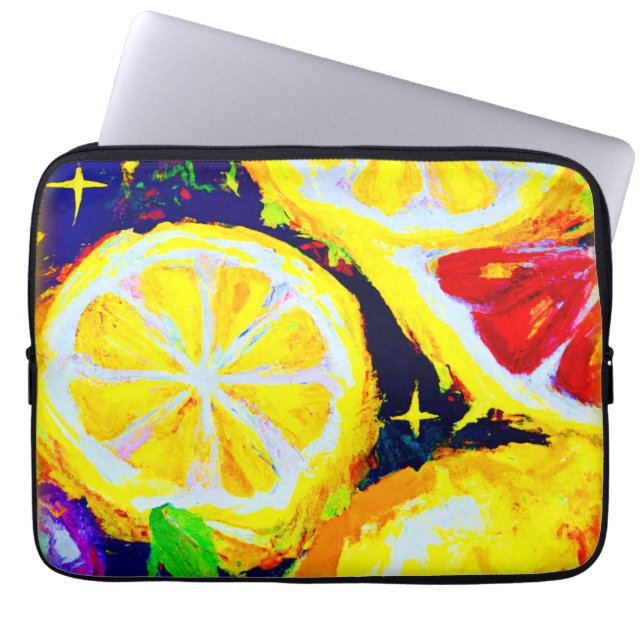 Juicy Stars and Fruity Skies. Buy Now Laptop Sleeve (Front)