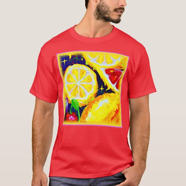Juicy Stars and Fruity Skies. Buy Now T-Shirt (Front)