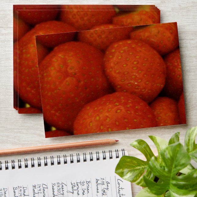 Juicy Strawberries Envelopes (Stacked)
