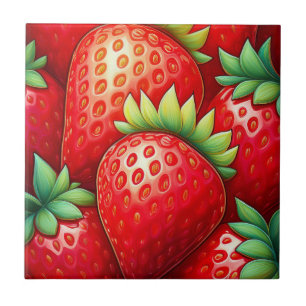 Juicy Strawberry  Tile