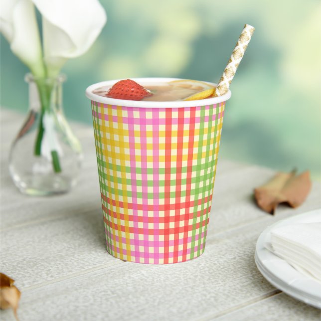 JUICY STRIPE Paper Cup (Insitu)