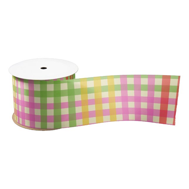 JUICY STRIPE Ribbon Satin Ribbon (Spool)
