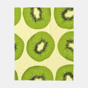 Juicy Tropical Fruits: Vibrant Summer Fleece Blanket