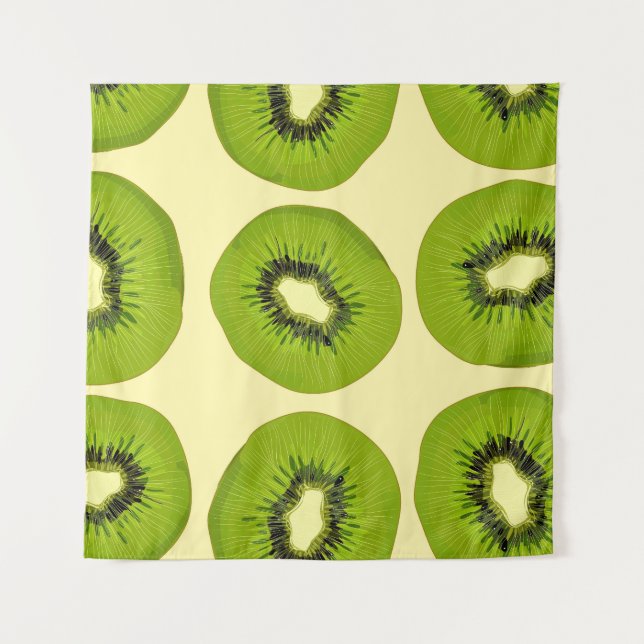 Juicy Tropical Fruits: Vibrant Summer Tapestry (Front)