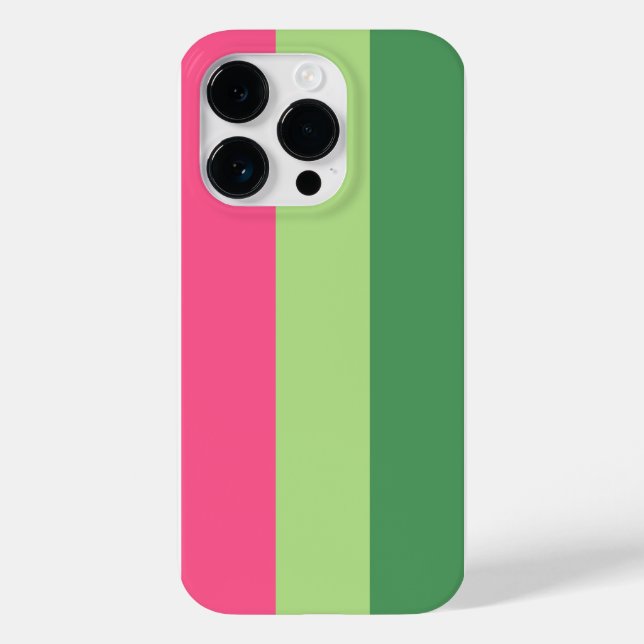 Juicy Watermelon 3 Stripe Case-Mate iPhone Case (Back)