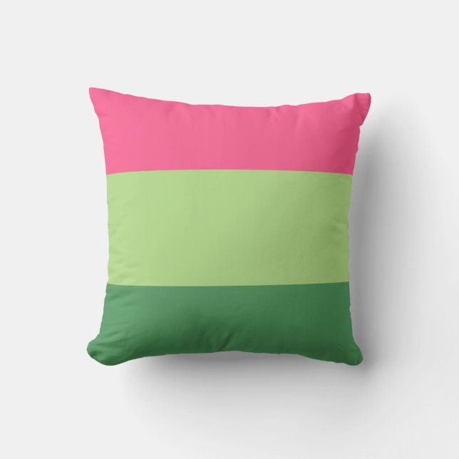 Juicy Watermelon | 3-Stripe Cushion (Front)