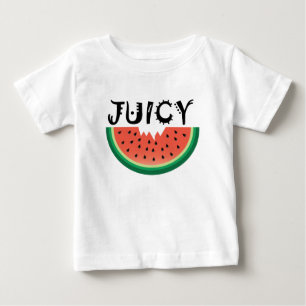 Juicy Watermelon - Baby Sleeveless Dress T-Shirt