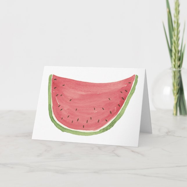 Juicy Watermelon Cards (Front)