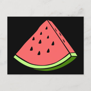 Juicy Watermelon Postcard
