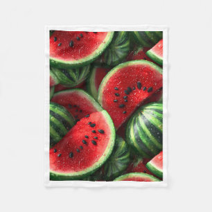 Juicy Watermelon Slices Blanket