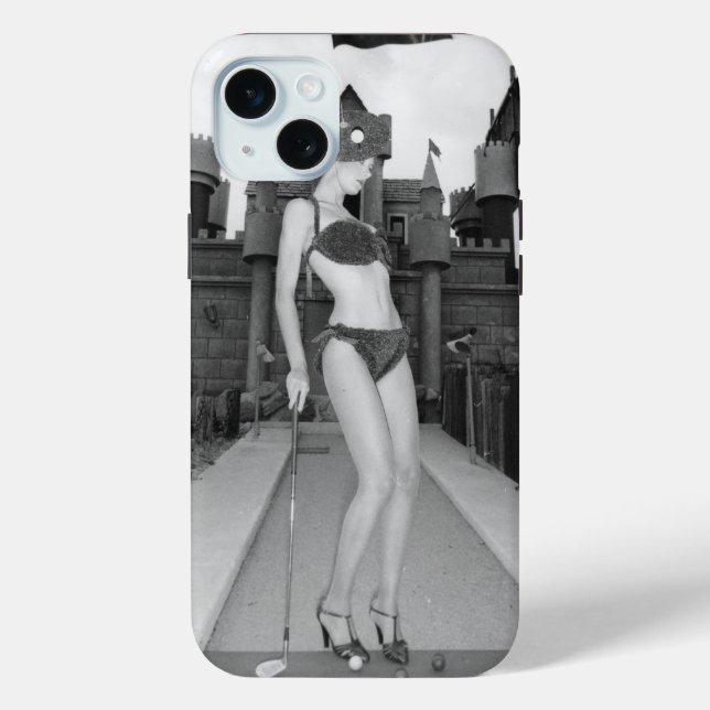 JuJu Rose Miniature Golf Case-Mate iPhone Case (Back)