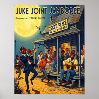Juke Joint Jamboree Music Poster