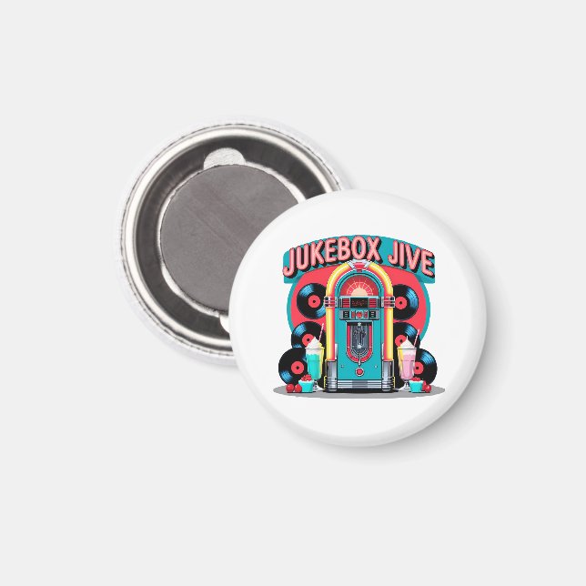 Jukebox Jive Magnet (Front/Back)