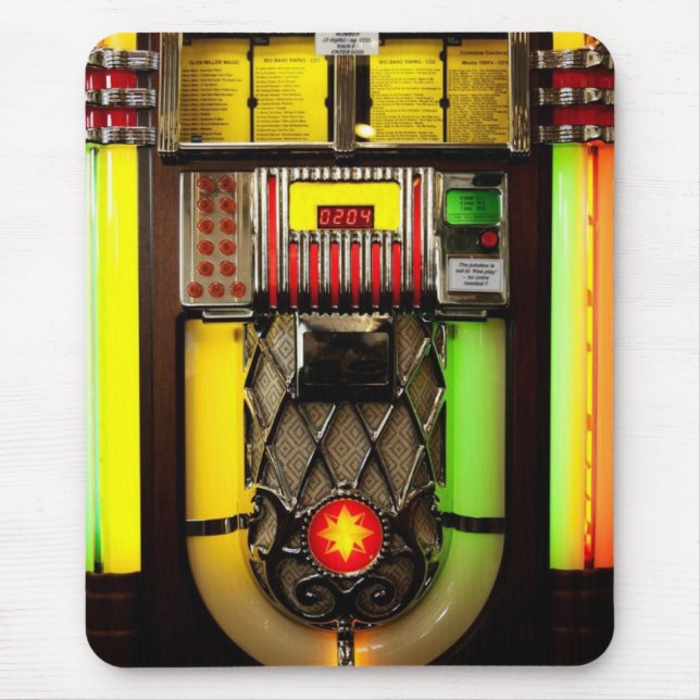 Jukebox Mouse Mat (Front)