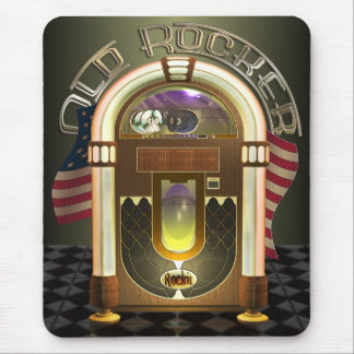 Jukebox Old Rocker Mousepad