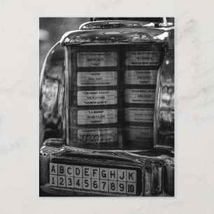 Jukebox Postcard