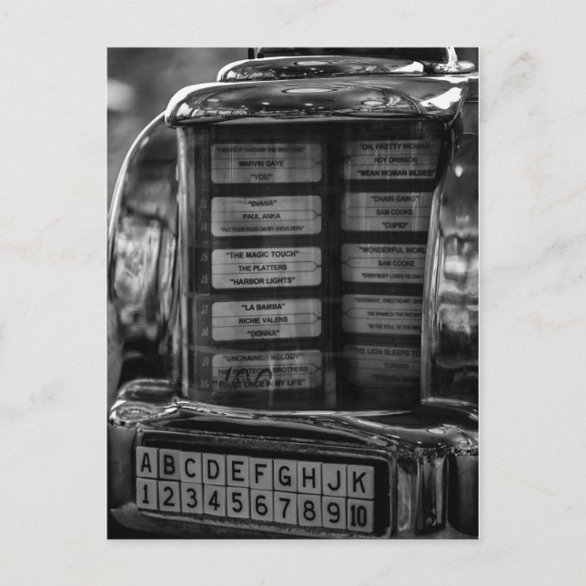 Jukebox Postcard (Front)