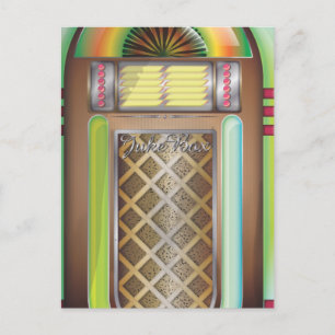 JukeBox Postcard