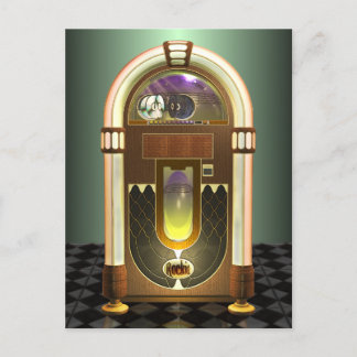 Jukebox Postcard