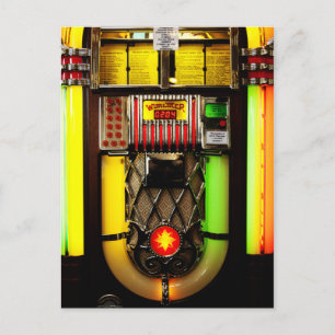 Jukebox Postcard