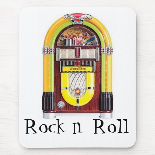 jukebox, Rock n  Roll Mouse Mat (Front)
