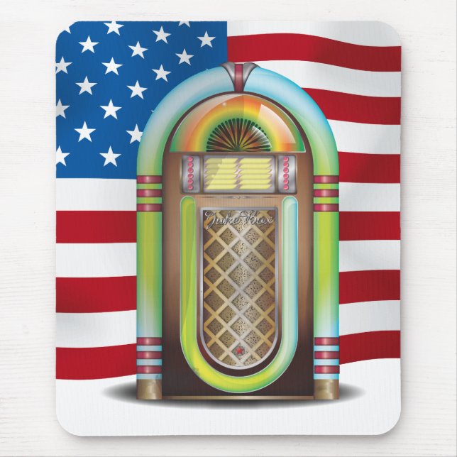 JukeBox USA Mouse Mat (Front)