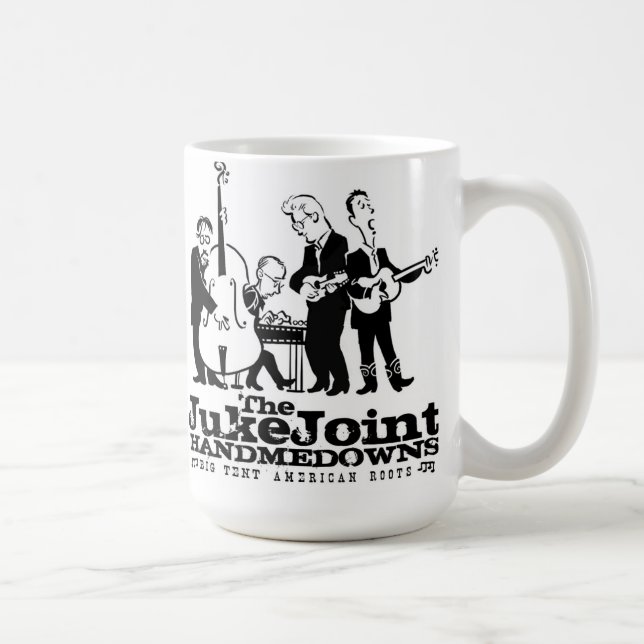 Jukejoint Handmedowns Cartoon Mug (Right)