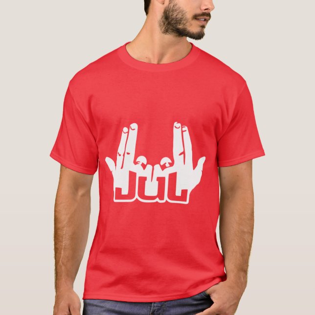 Jul sign friend T-Shirt (Front)