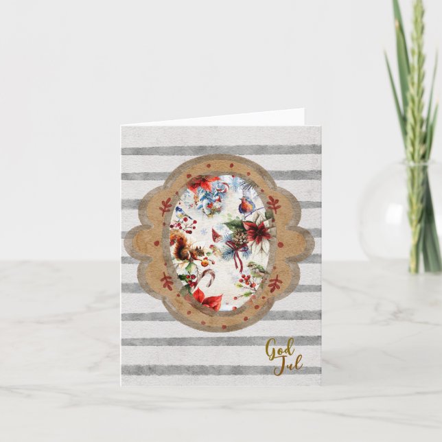 Jul Vykort Holiday Card (Front)