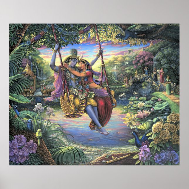 Julan Leela - The Swing Pastime Print (Front)
