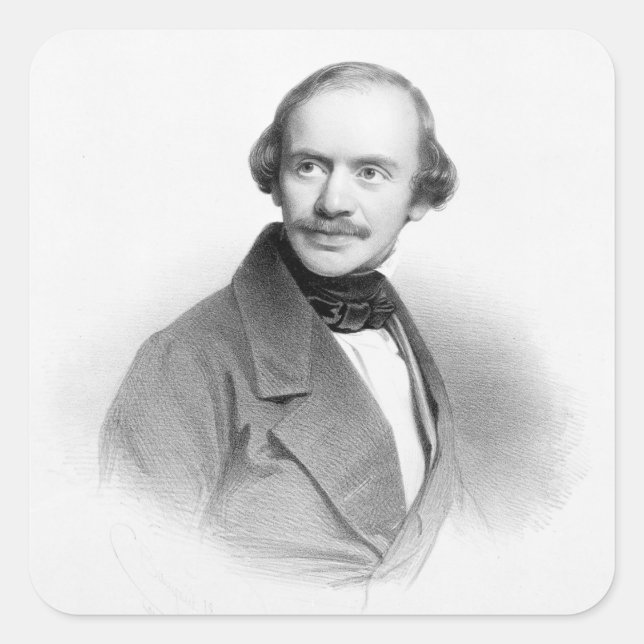 Jules Benedict Square Sticker (Front)