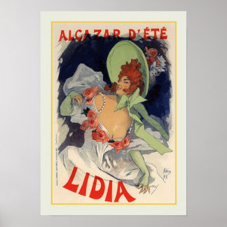 Jules Chéret,advertisment,1895 Poster