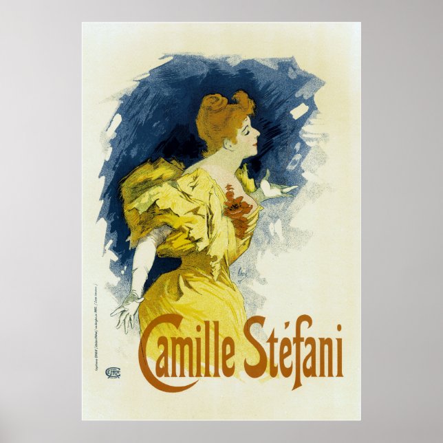 Jules Cheret ~ Camille Stefani Poster (Front)