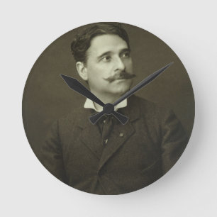 Jules Garnier (1847-89), from 'Galerie Contemporai Round Clock